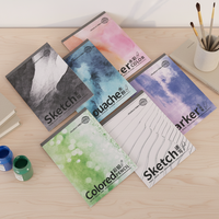 Bloc-notes promotionnel DAOLEN format A4/A6, papier à dessin 160/120/180 g/m², reliure parfaite, 80 feuilles