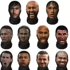 Mulit seçim özel basketbol All-Star yüz tam kapak maske nefes eğlenceli baskılı Balaclava parti festivali tatil kullanımı için - Product Image 3