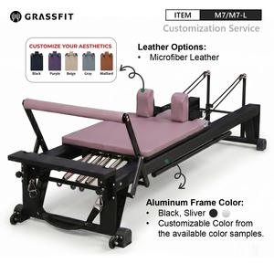 GRASSFIT <span class=keywords><strong>Cama</strong></span> de Pilates Profesional Personalizada de Aleación de Aluminio, Reformer de Gimnasio, Máquina de Fitness Portátil y Duradera para Ejercicio - Product Image 2