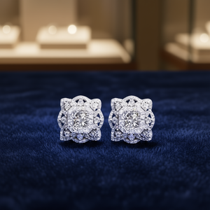 Anello in Oro Bianco con Diamante Taglio Brillante Rotondo Colore D Naturale Certificato GIA Gioiello Classico da Donna per Fidanzamento - Product Image 2