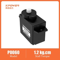 Moteur Micro Servo Coreless Kpower 2.5g 3.7g 5g 6g 9g Nano Servo pour Avion RC, Planeur, Aile, Petit Drone, Robot, Pièces DIY