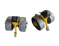 Roues de déplacement pour conteneurs ISO à usage intensif, 6000 kg, 16 pouces, double roue, roulettes pour conteneurs ISO