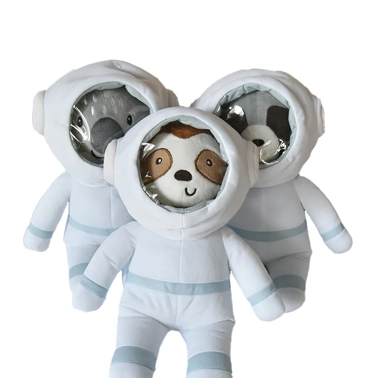 Factory OEM ODM spaceman cartoon animal best selling baby custom plush toy doll