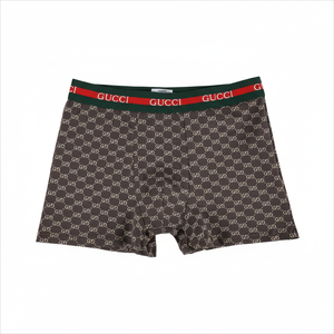 Men's High Rise Boxer Briefs Soft Cotton Extra Support Design Mid-to-Low Rise 4XL Size Good Quality Bamboo Fiber Customizable - Product Image 2