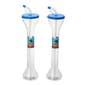 Gobelet à boisson en plastique de 500 ml, forme personnalisée, gobelet à slush, gobelet de jardin avec paille, fabriqué au Vietnam - Product Image 1
