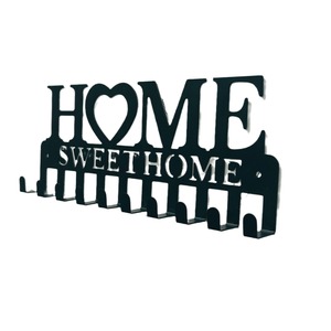 Cross Border HOME Key Hanger <strong>Wall</strong> Storage Rack Metal Art Decoration Hook Keysholder Coat <strong>Hood</strong> <strong>Entrance</strong> China - Product Image 5