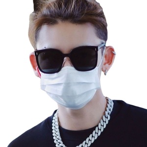 Korean Style Square Sunglasses For Women Full <b>Frame</b> PC UV Protection Irregular Mirror Design Street Fashion - Product Image 5