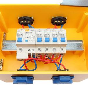 Caja de enchufe Industrial de plástico Abs multifuncional Equipo de energía de escenario impermeable con enchufe combinado - Product Image 6