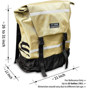 AMBITION-Bolsas refrigeradoras de almacenamiento <span class=keywords><strong>para</strong></span> <span class=keywords><strong>coche</strong></span>, gran capacidad, impermeables, solución de almacenamiento definitiva, bolsa de rueda de repuesto trasera 4x4 - Product Image 5