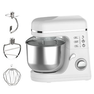 Batteur à main multifonction en acier inoxydable avec crochet pétrisseur, batteur sur socle, mélangeur à gâteau à <span class=keywords><strong>double</strong></span> rotation automatique - Product Image 5