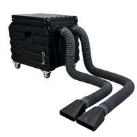 Machine à fumée à glace carbonique Fy 6000W, portée 300m, 110V/220V, contrôle manuel pour mariages et fêtes, effets de scène à brouillard bas