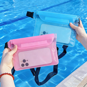 Waterproof Phone Bag Transparent Touchscreen Waist Bag For Swimming Diving Outdoor Water Sports Unisex Adult - Product Image 1