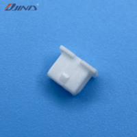Connecteur terminal mâle simple rangée JINDA 1.25T-1-3Y 1.25mm 3 broches en bronze phosphoreux, pour câble 32~28AWG vers carte, en nylon blanc, IP66