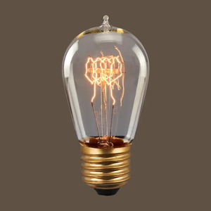 Petite ampoule à vis de style <span class=keywords><strong>Edison</strong></span> vintage E14 E26 E27 ST45 40W 220V, filament de tungstène, verre, <span class=keywords><strong>lampe</strong></span> antique, ampoules <span class=keywords><strong>Edison</strong></span> - Product Image 5