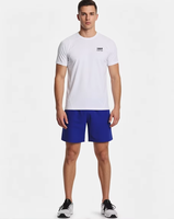 Nouvelle Arrivée 2026 – T-shirt Sportif Blanc Imprimé pour Homme, Logo Personnalisé, Haut Décontracté à Manches Courtes en Coton 100% Respirant et Séchage Rapide