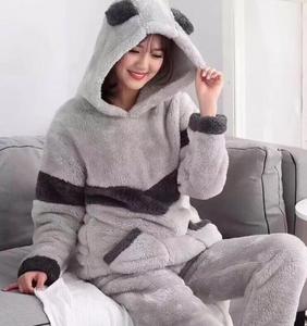 Set di pigiami da <span class=keywords><strong>donna</strong></span> invernali Ecoealson pigiami alla moda con <span class=keywords><strong>animali</strong></span> <span class=keywords><strong>pigiama</strong></span> due pezzi - Product Image 3