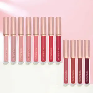 Eigenmarke flüssiger Lipgloss 3-teilig/Set matter heller Lippenstift gute Qualität