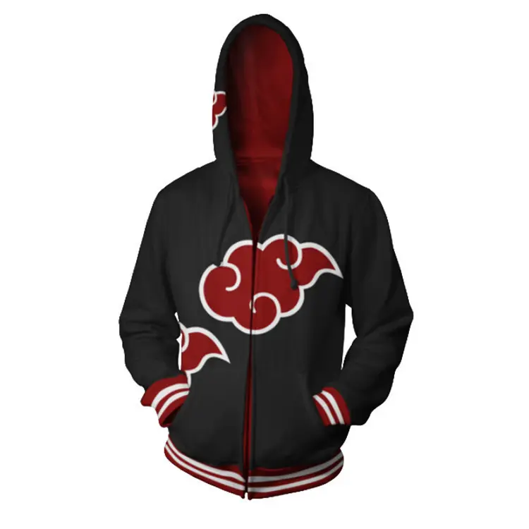 Hot Naruto Series Xiaoming Sasuke 3D Sweater Digital Printing Pullover Hoodie cosplay