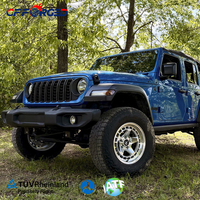 Nouvelles jantes en alliage d'aluminium CF Silver Five Spoke Deep Dish 17 18 19 20 21 22 pouces 5x130 pour camion tout-terrain JEEP