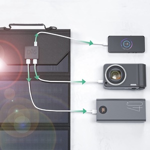 30 W sạc di động Bảng điều khiển năng lượng mặt trời không thấm nước có thể gập lại bảng điều khiển năng lượng mặt trời USB Type-C sạc điện thoại sạc nhanh 5V/9V 20/30 Watt - Product Image 1