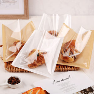 <span class=keywords><strong>Sac</strong></span> d'emballage de pain, <span class=keywords><strong>sac</strong></span> en papier de sandwich de toast, <span class=keywords><strong>sac</strong></span> de cuisson résistant à l'huile, cornes de beignets, <span class=keywords><strong>sac</strong></span> de scellage de machine alimentaire jetable - Product Image 2