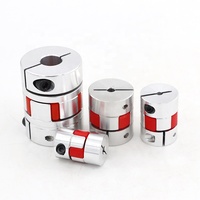 Ensemble de moyeu en aluminium double GS38 1-3/4" avec accouplement à vis pour servomoteur Flexible Red Spider - Personnalisable, couple élevé, 5000 tr/min