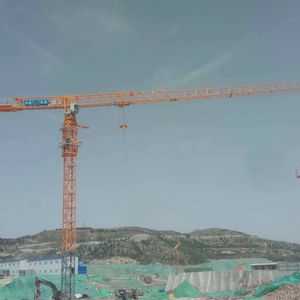 รถเครนแบบทาวเวอร์ PT7032 รับน้ำหนักได้ 16 ตัน สภาพใหม่ สำหรับอุตสาหกรรมก่อสร้าง พร้อมส่วนประกอบหลักๆ เช่น มอเตอร์ เกียร์ และลูกปืน - Product Image 1