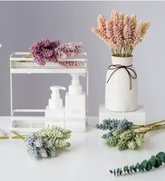 Großhandel Künstliche Eiskristall-Blumensträuße 30cm Mehrfarbig Langlebig Handgefertigt für Weihnachten & Muttertag
