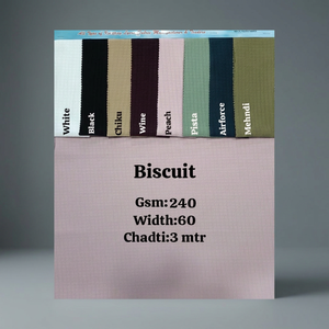 ผ้าไลคร่าถักเนื้อสัมผัสพิเศษ 240 GSM ผ้าทอแบบยืดได้ กว้าง 60 นิ้ว สำหรับตัดเย็บเสื้อผ้าและเครื่องแต่งกาย - Product Image 3