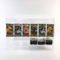 Distributeur de Cartes et Boosters Japonais Pokémon en Acrylique Transparent — Sortie d'Usine
