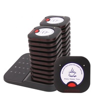 Système d'appel sans fil pour files d'attente avec 20 bipeurs vibrants pour cafés, restaurants, cliniques, hôpitaux, camions de restauration