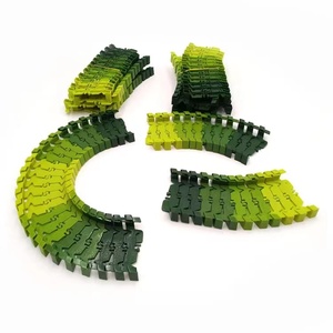 Đồ Chơi Khe Cắm Khủng Long Xe Đua Mini Chạy Điện Bán Chạy Bộ 142 Món Đồ Chơi Đường Đua Khủng Long Đường Trường Linh Hoạt - Product Image 5