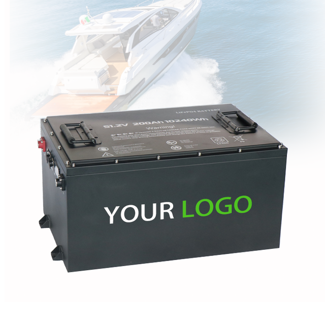 12V 24V 36V 48V 50Ah 60Ah 100Ah 200Ah Deep Cycle Marine Lithium Battery Ideal for Fishing Boats, Electric Boats, Yachts
