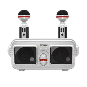 SD-304 Wireless <strong>Bluetooth</strong> Karaoke Speaker Karaoke <strong>Microphone</strong> with BT USB TF AUX - Product Image 3