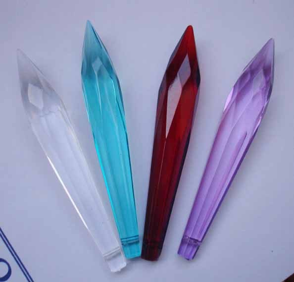 Chandelier Long Triangular Shaped Prism Drops