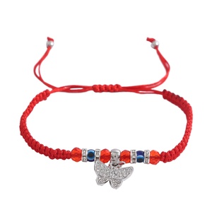 Bracciale Unisex Intrecciato con Perline, Fatto a Mano, Regolabile in Lega, Gioiello di <span class=keywords><strong>Preghiera</strong></span> per Uomini e Donne - Product Image 5