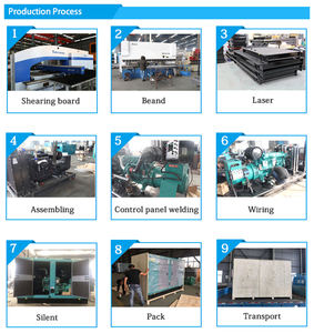 Generator Diesel Super Silent <span class=keywords><strong>60</strong></span> kW 75 KVA Sistem Pendingin Udara Auto Start Model KCH60KW Harga oleh Yuchai Engine - Product Image 6