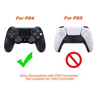 En stock, housse de protection pour manette de jeu sur le thème du football pour PS4 PlayStation4, personnalisation des poignées d'équipe de football, coque en silicone, accessoires