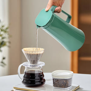 कस्टम 1.0l अरबिक कॉफी पॉट दलित क्लासिक फ्रेंडली डबल दीवार वैक्यूम इंसुलेटेड ग्लास थर्मस ढक्कन के साथ - Product Image 6