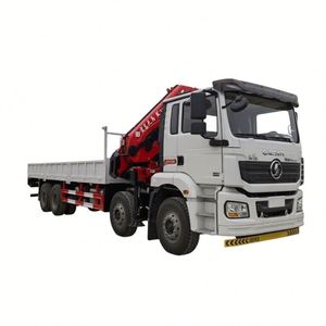 Venta Directa de Fábrica, Grúa Hidráulica Plegable Shacman de 16 Toneladas, Grúa Móvil de Servicio Pesado para Construcción e Ingeniería - Product Image 1