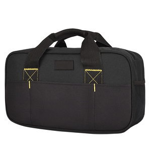 Sac à outils robuste haute capacité avec fermeture éclair, sangle réglable OEM, poignée rembourrée, capacité de 150 lb, multi-compartiments, étanche, pour clés - Product Image 2