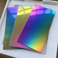 Tôle d'acier inoxydable colorée PVD ZhuoYe 304, plaque décorative en acier inoxydable couleur or titane pour la décoration d'ascenseurs