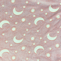 Tissu polaire flanelle imprimé offset double face lumineux 100 % polyester 230 g/m² tendance 2026 pour couverture