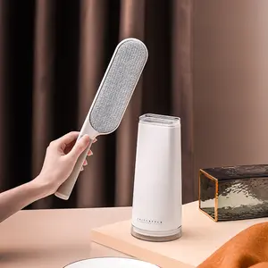BBA166 Double-sided Clothes Sticky Hair Electrostatic Dry Cleaning Brush Woolen Coat Hair Removal Brush Dust Collector
