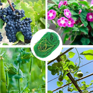 Filet de grimpement vert gazon pour plantes, treillis de jardinage pour fleurs et concombres, support suspendu pour plantes grimpantes, service de découpe NETE - Product Image 2