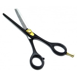 Ciseaux à effiler professionnels en acier inoxydable à lame droite, ciseaux à cheveux pour salon de coiffure, fournitures de salon de coiffure - Product Image 1