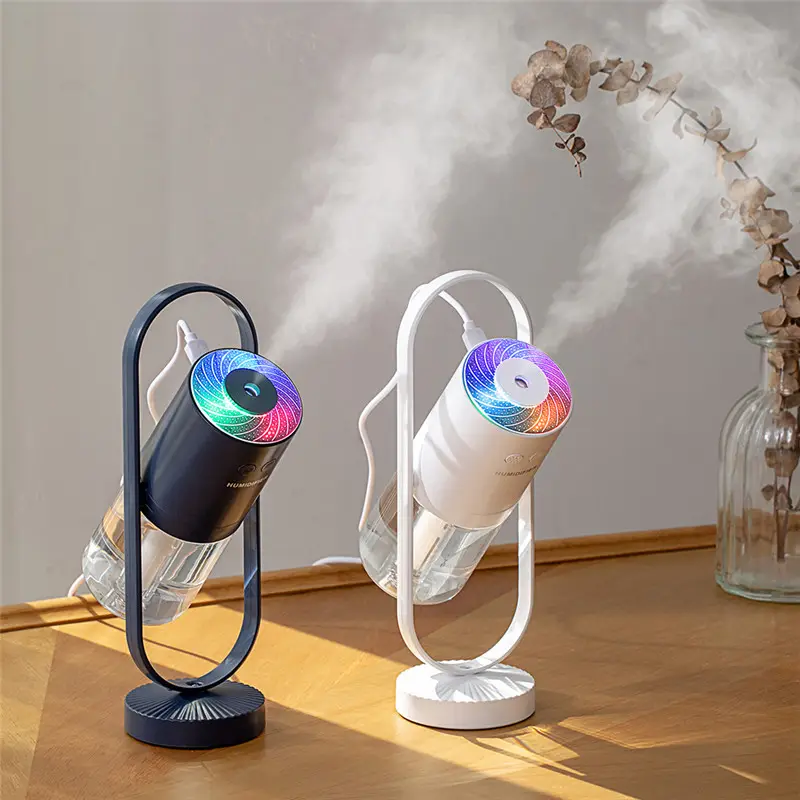 Mini humidificateur à ultrasons USB pour appareils ménagers, longueur réglable, Mini humidificateur d'air à eau