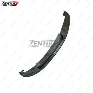 Lèvre avant en fibre de carbone compatible avec BMW Série 3 <span class=keywords><strong>F30</strong></span> F35, style <span class=keywords><strong>Hamann</strong></span>, spoiler de pare-chocs, pièces de modification et de performance. - Product Image 4