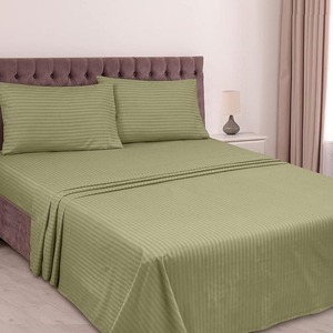 Simple Queen <strong>King</strong> <strong>Size</strong> Stripe <strong>Bedding</strong> <strong>Sets</strong> <strong>Luxury</strong> Bed Linens Bed Sheets and Pillowcase for Single Double Bed - Product Image 3