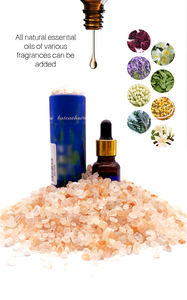 Özelleştirilebilir kokulu uçucu yağlar ile % 100% doğal himalaya tuz ve kurutulmuş çiçekler Mix Epsom magnezyum deniz tuzu ölü deniz - Product Image 5